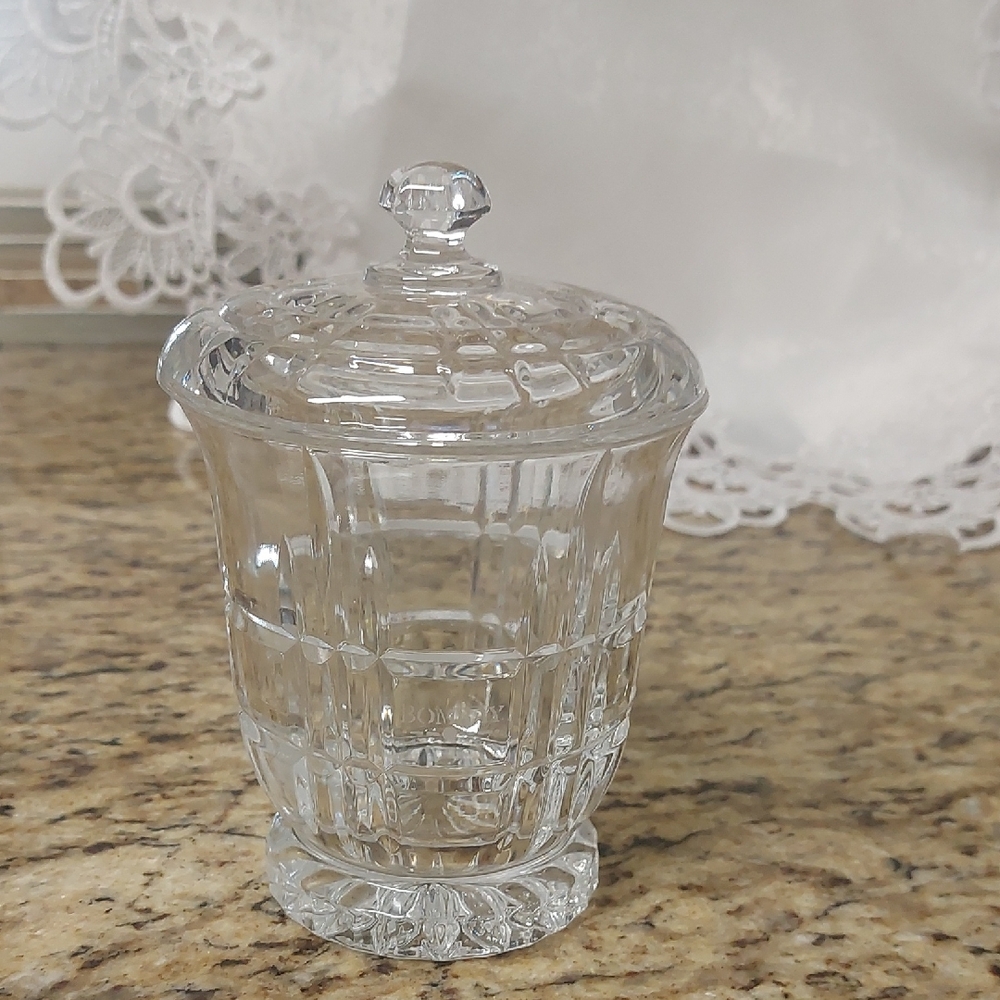 Bombay Crystal Clear Glass Jar